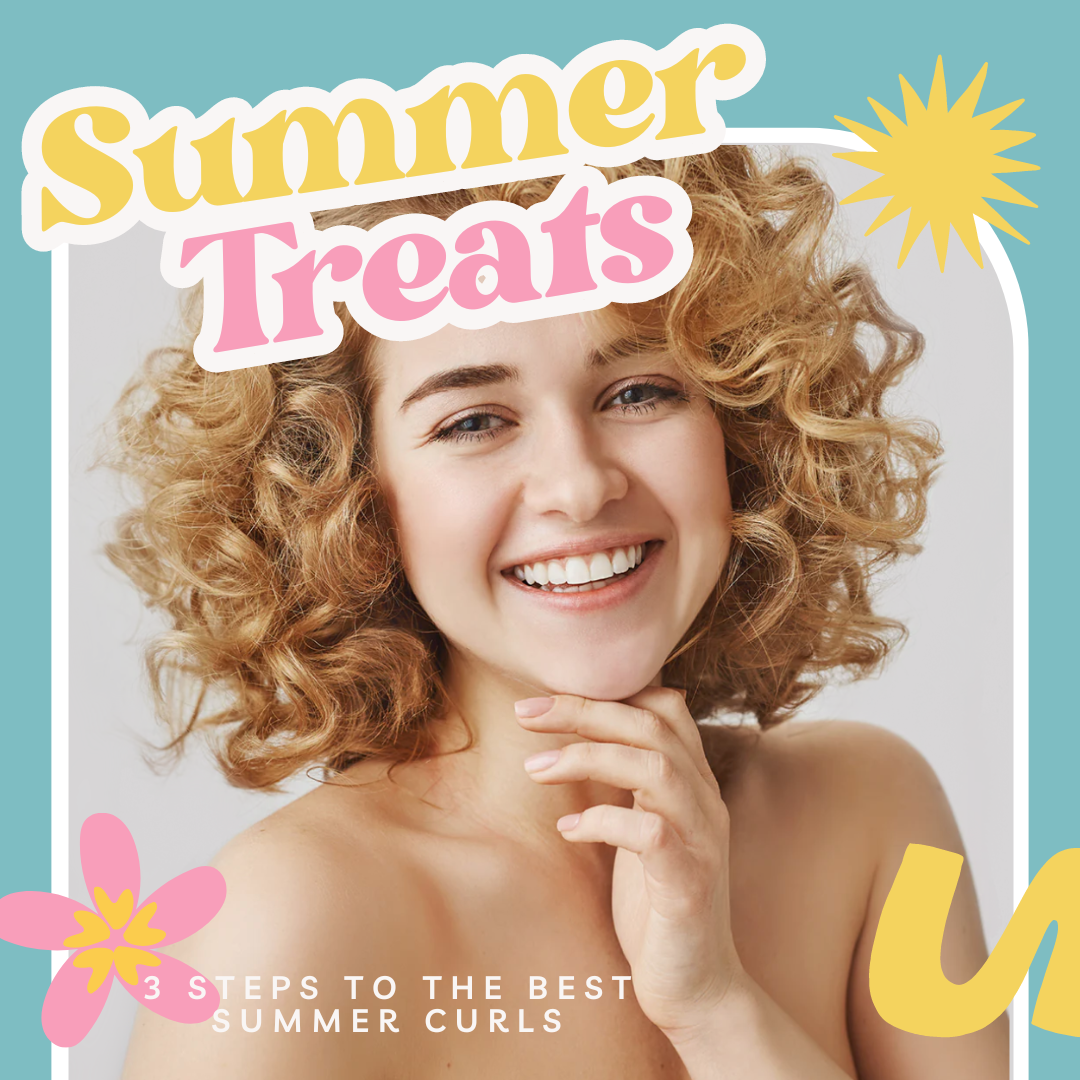 Summer Treats For Curls - A 3-step guide :)
