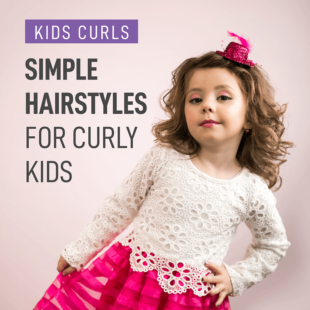 The Easy Hairstyles For Curly Hair Girls